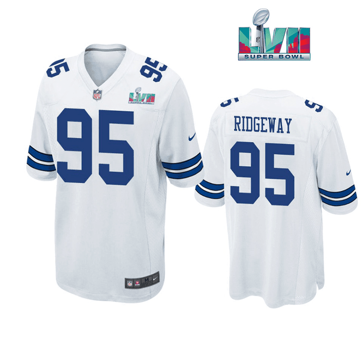 John Ridgeway 95 Dallas Cowboys Super Bowl LVII Super Bowl LVII White Men Game Jersey