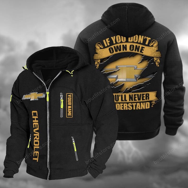 Chevrolet DMCD0012 Hooded Cardigan Jacket