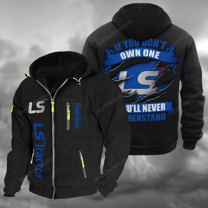 LS Tractor DMCD0142 Hooded Cardigan Jacket