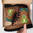 Frog Leather Boots