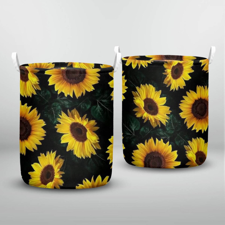 Sunflower Laundry Basket