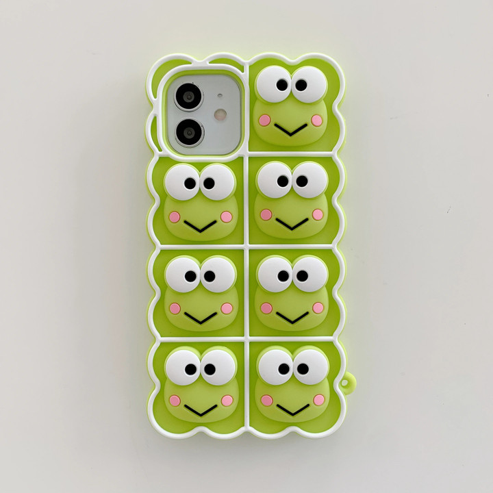 Frog Silicone Case For iPhone 14 13 12 11 Pro X XR XS Max