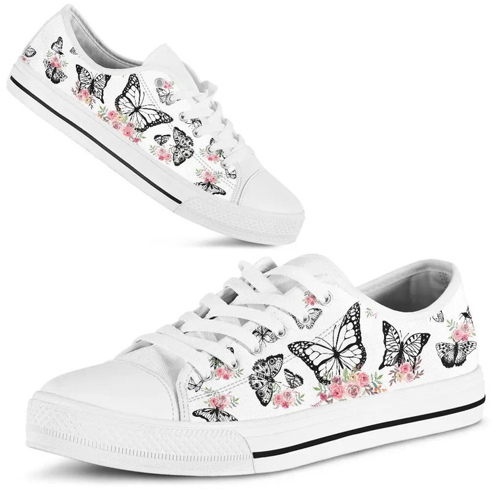Butterfly Canvas Sneakers