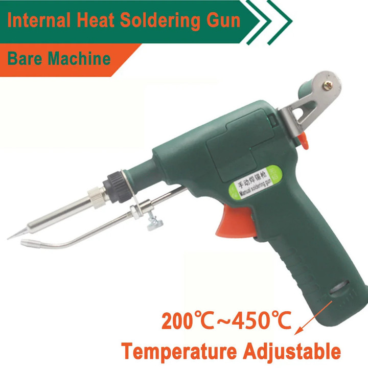 110V/220V 60/80/120W Manual Soldering Iron Tip Tin Gun Internal Heat Electric Tin Welder