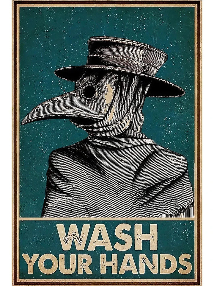 Funny Bathroom Art Frog Print Poster