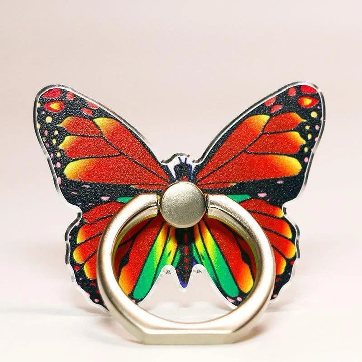 Beautiful Butterfly Phone Ring Holder
