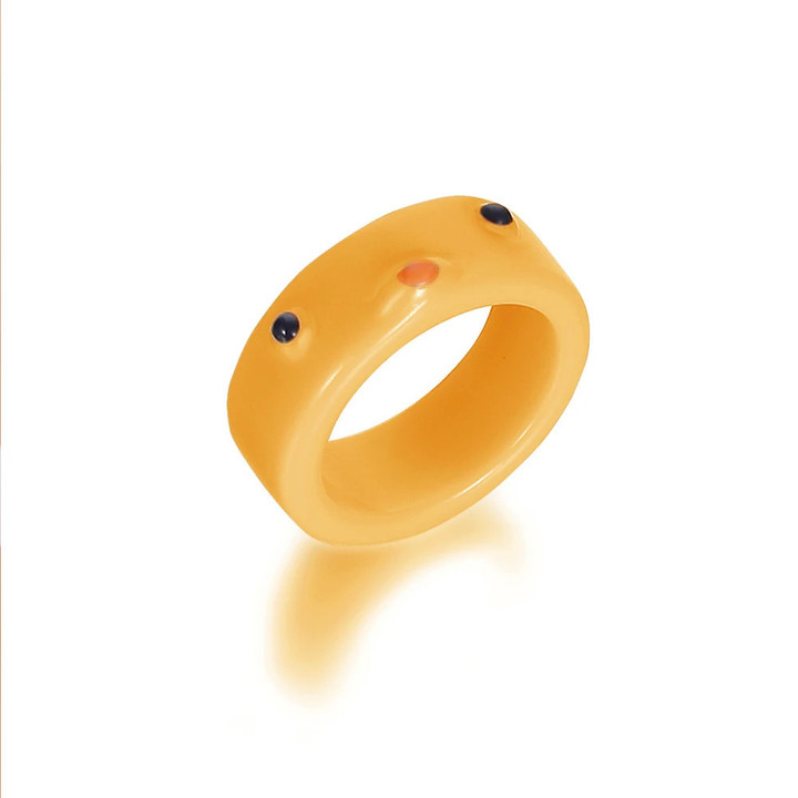 IFKM Cute Smile Frog Rings For Women