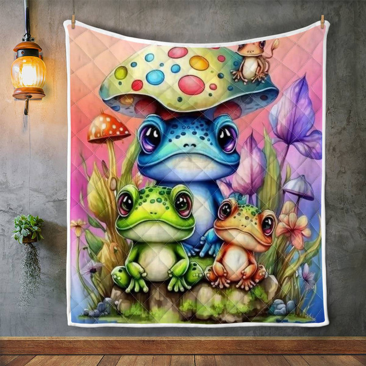 Beautiful Frog Blanket