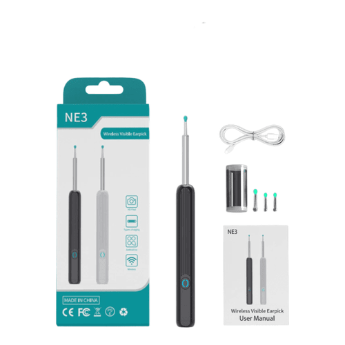 Cleaner High Precision Ear Wax Removal Tool with Camera LED
