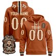 Texas Longhorns Día de los Muertos Premium Custom Pullover Hoodie - All Stitched