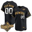 Milwaukee Brewers 2026 World Series Vapor Premier Limited Custom Jersey V2 - All Stitched