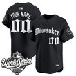 Milwaukee Brewers 2026 World Series Vapor Premier Limited Custom Jersey - Gothic Edition - All Stitched
