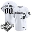 Milwaukee Brewers 2026 World Series Vapor Premier Limited Custom Jersey - Gothic Edition - All Stitched