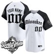 Milwaukee Brewers 2026 World Series Vapor Premier Limited Custom Jersey - Gothic Edition - All Stitched