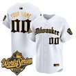 Milwaukee Brewers 2026 World Series Vapor Premier Limited Custom Jersey - Gothic Edition - All Stitched