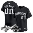 Milwaukee Brewers 2026 World Series Vapor Premier Limited Custom Jersey - Old English Edition - All Stitched