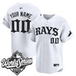Tampa Bay Rays 2026 World Series Vapor Premier Limited Custom Jersey - Old English Edition - All Stitched