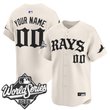 Tampa Bay Rays 2026 World Series Vapor Premier Limited Custom Jersey - Old English Edition - All Stitched