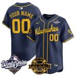 Milwaukee Brewers 2026 World Series Vapor Premier Limited Custom Jersey V2 - Bob Uecker Patch - All Stitched
