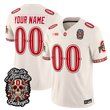 Ohio State Buckeyes Día de los Muertos Vapor Limited Custom Jersey - All Stitched