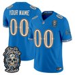 Detroit Lions Día de los Muertos Vapor Limited Custom Jersey - All Stitched
