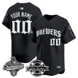 Milwaukee Brewers 2026 World Series Champions Vapor Premier Limited Custom Jersey - Old English Edition - All Stitched