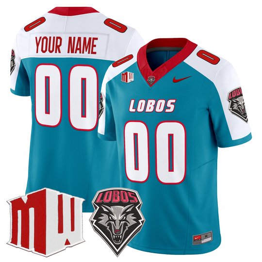 New Mexico Lobos 2026 Vapor Limited Custom Jersey - All Stitched