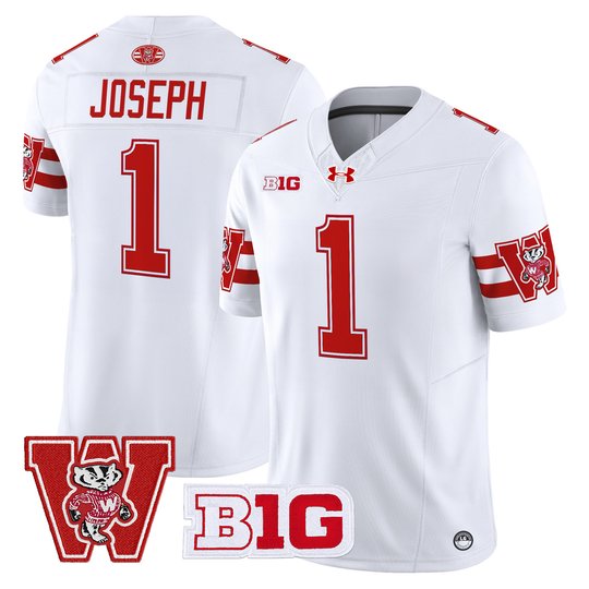 Men's Wisconsin Badgers Throwback Vapor Limited Jersey - All Stitched