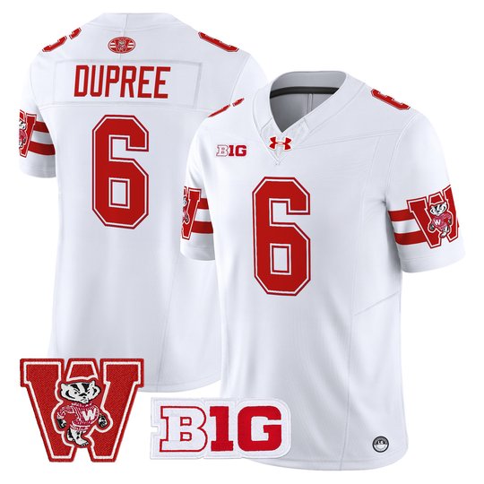 Men's Wisconsin Badgers Throwback Vapor Limited Jersey - All Stitched