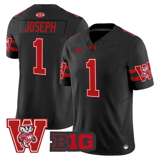 Men's Wisconsin Badgers Throwback Vapor Limited Jersey - All Stitched