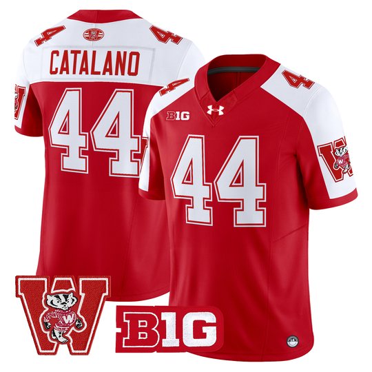 Men's Wisconsin Badgers Throwback Vapor Limited Jersey - All Stitched