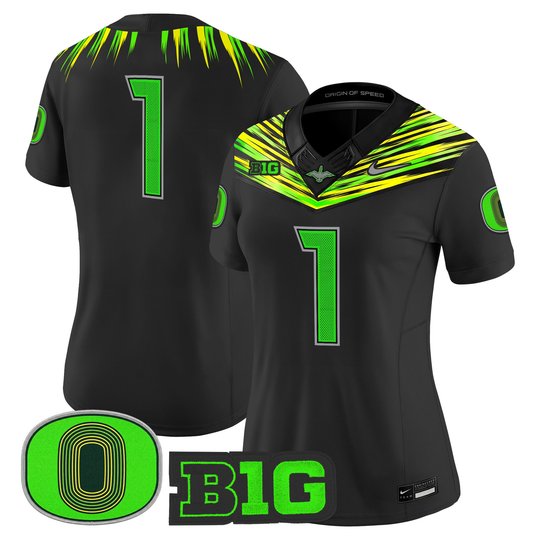 Oregon Ducks 2026 "Origin of Speed" Vapor Limited Jersey - All Stitched