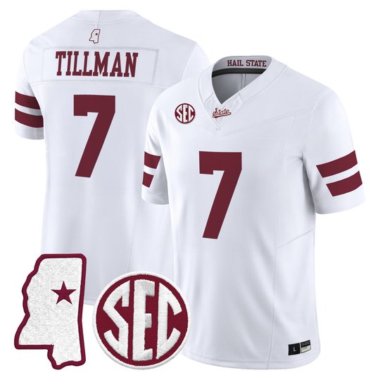 Men's Mississippi State Bulldogs 2026 Vapor Limited Jersey - All Stitched