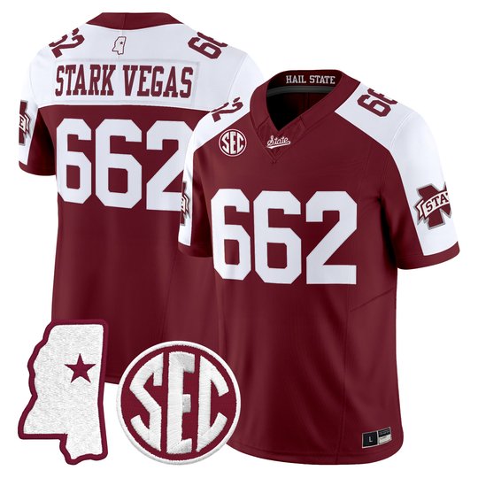 Men's Mississippi State Bulldogs 2026 Vapor Limited Jersey - All Stitched