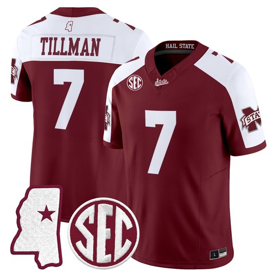 Men's Mississippi State Bulldogs 2026 Vapor Limited Jersey - All Stitched