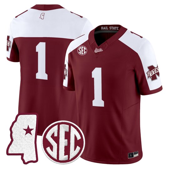 Men's Mississippi State Bulldogs 2026 Vapor Limited Jersey - All Stitched