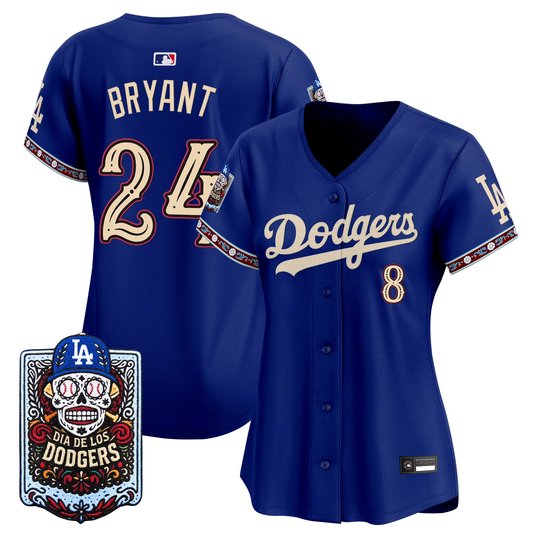 Women's Los Angeles Dodgers Día de los Muertos Vapor Premier Limited Jersey - Stitched