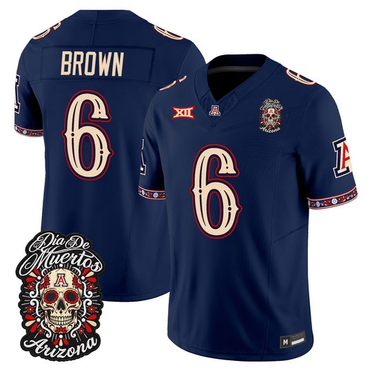 Men's Arizona Wildcats Día de los Muertos Vapor Limited Jersey - All Stitched