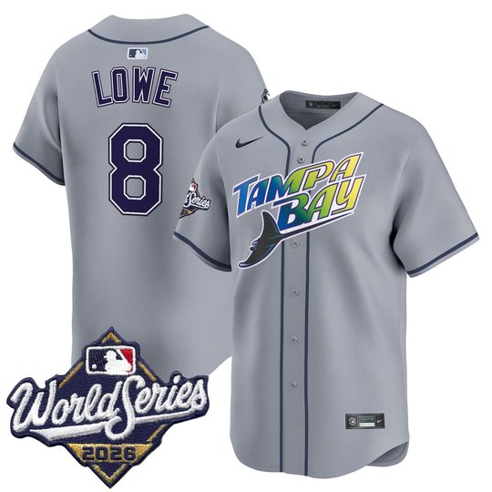 Men's Tampa Bay Rays 2026 World Series Vapor Premier Limited Jersey - All Stitched