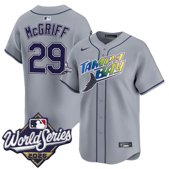 Men's Tampa Bay Rays 2026 World Series Vapor Premier Limited Jersey - All Stitched