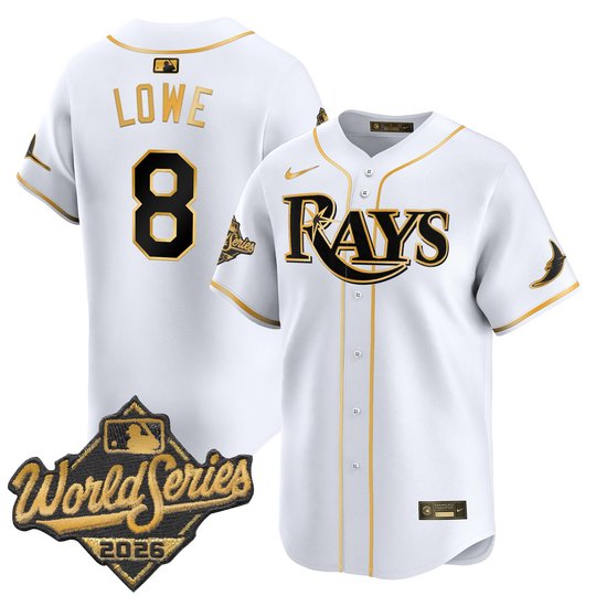 Men's Tampa Bay Rays 2026 World Series Vapor Premier Limited Jersey - All Stitched