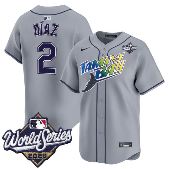 Men's Tampa Bay Rays 2026 World Series Vapor Premier Limited Jersey V2 - All Stitched