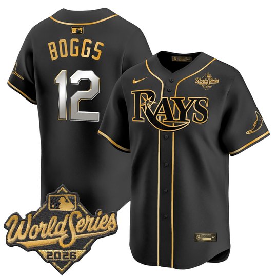 Men's Tampa Bay Rays 2026 World Series Vapor Premier Limited Jersey V2 - All Stitched