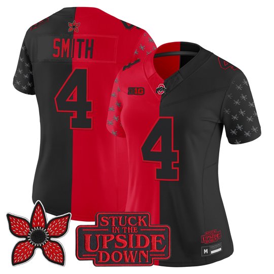 Women's Ohio State Buckeyes 'Stranger Things Edition' Vapor Limited Jersey - All Stitched