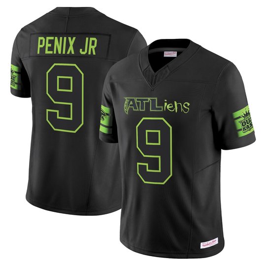 Outkast x Atlanta Falcons 30th Anniversary ATLiens Vapor Limited Jersey - Stitched Name and Number