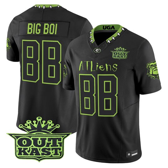Outkast x Georgia Bulldogs Vapor Limited Jersey V2 - All stitched