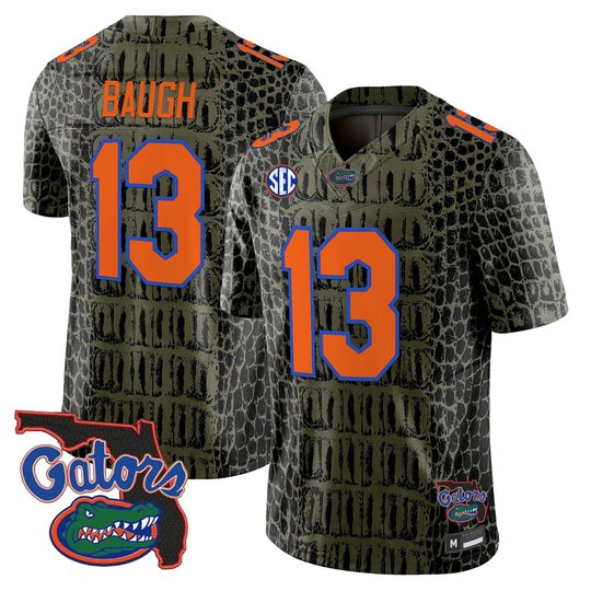 Florida Gators Olive Vapor Limited Jersey - Stitched