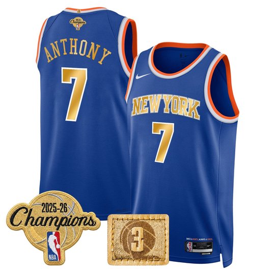 Men's New York Knicks 2026 Champions Edition Swingman Jersey - All Stitched