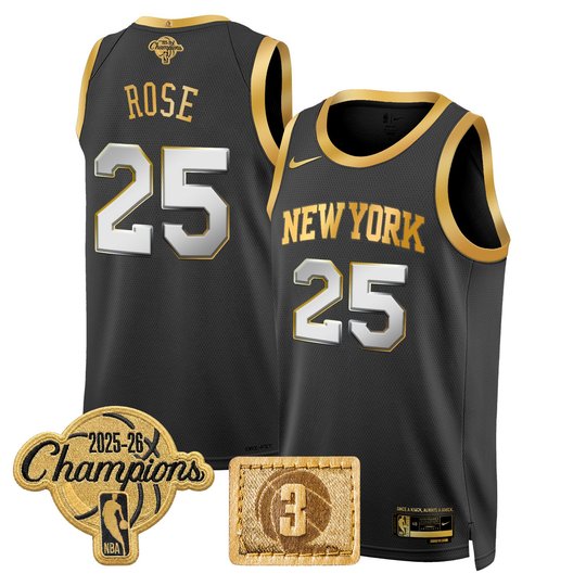 Men's New York Knicks 2026 Champions Edition Swingman Jersey - All Stitched