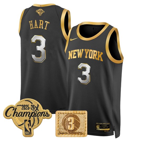 Men's New York Knicks 2026 Champions Edition Swingman Jersey - All Stitched